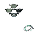 Hella Rear Low-Met Disc Brake Pad w/Sensor for BMW E46 M3 (2001–2006)