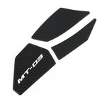 Black Side Tank Pads Grip Protectors for Yamaha MT-03 (2020–2022)