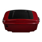 King Trunk for Harley Electra Glide (2014–2025) Billiard Red/Vivid Black