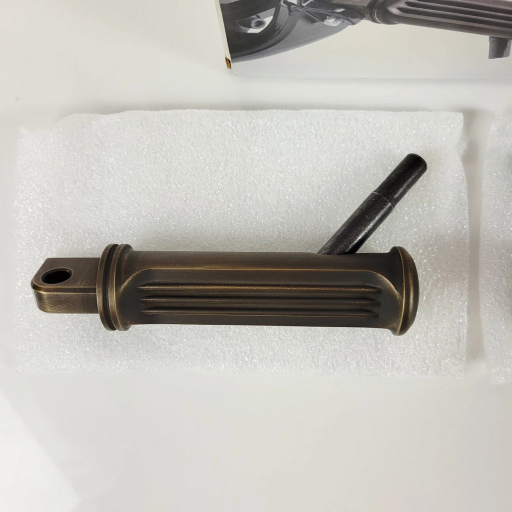 OEM Brass Highway Passenger Foot Pegs for Harley-Davidson XL (2011–Present) 50500482