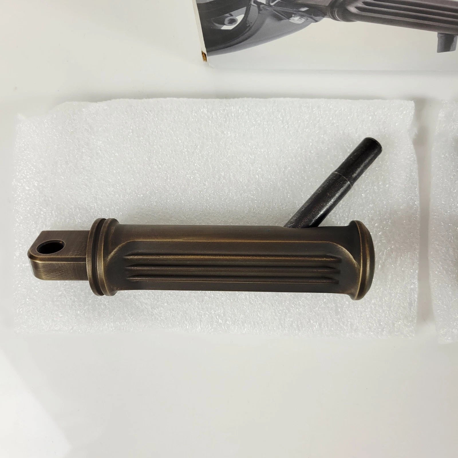 OEM Brass Highway Passenger Foot Pegs for Harley-Davidson XL (2011–Present) 50500482
