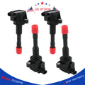 Set of 4 Ignition Coils for Honda Civic Hybrid (2003–2011)