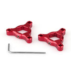 Fork Preload Adjusters for Kawasaki Z750, YZF R1, GSXR 1000 (14mm, Red)