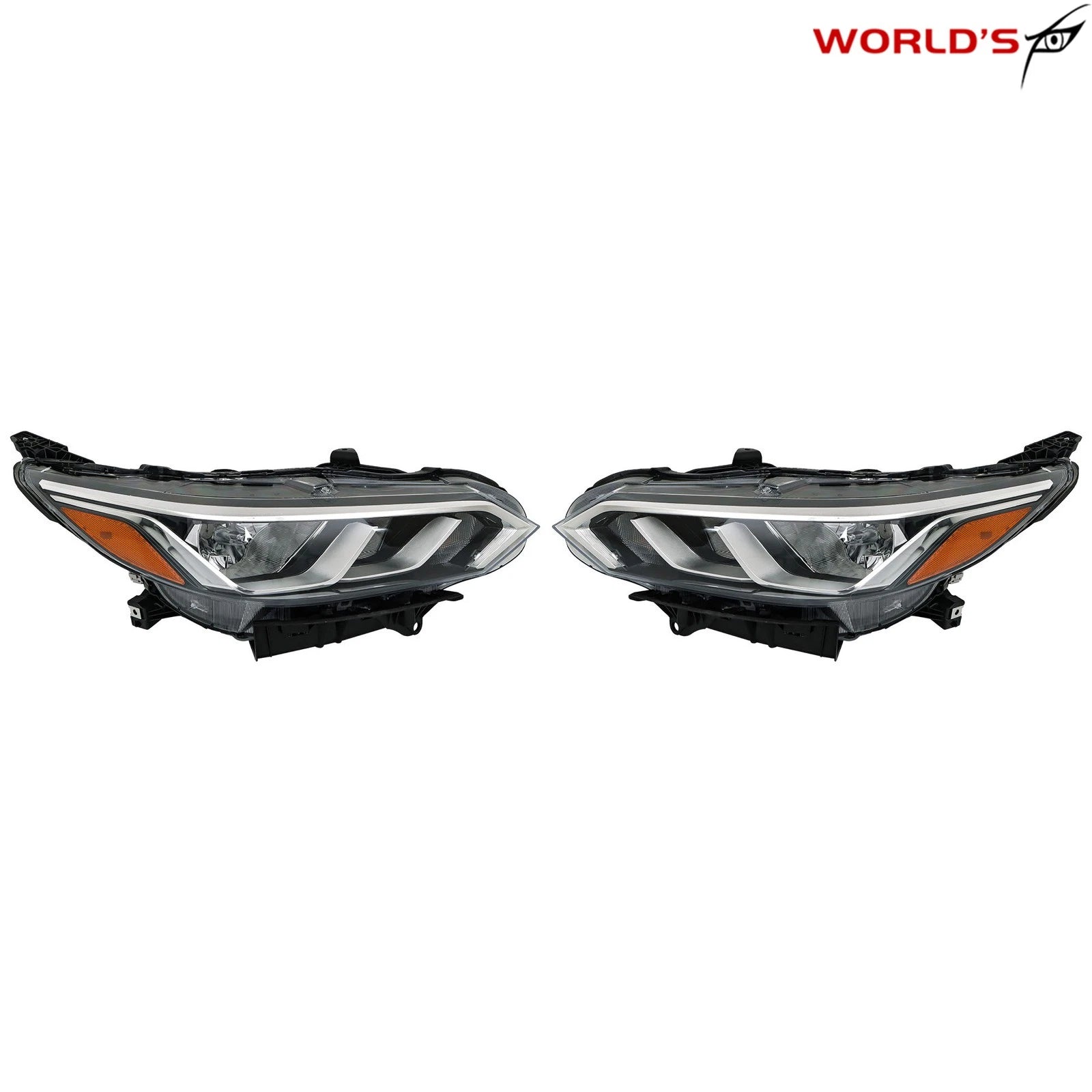 Set of 2 Halogen Headlights for Nissan Sentra (2020–2022)