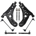 8X Front Suspension Control Arms Tie Rods Sway Bar Links for Chevy Aveo (2004–2011)