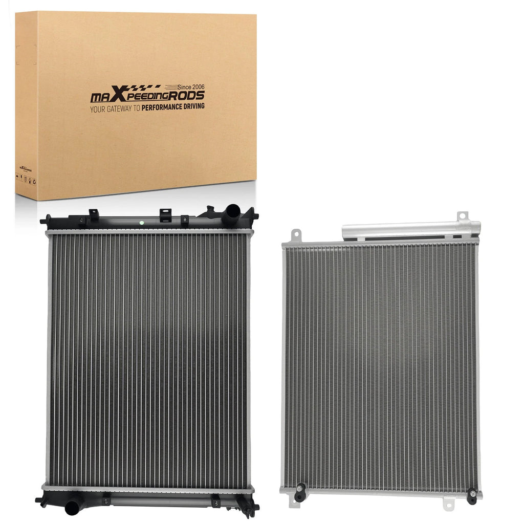Aluminum Radiator & Condenser Kit for Honda Civic (2016–2019) B073QRC42Y HO3010240