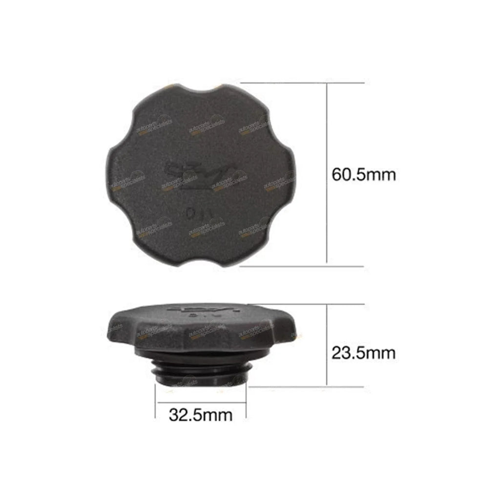 Engine Oil Cap for Tridon plastic screw fine thread