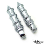 Spike Bamboo Footpegs for Yamaha V-Star 1000 650 Royal Star V-Max (1999–2019)
