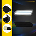 2X Front White LED Side Marker Light for Mercedes-Benz W220 S-Class (1999–2006)