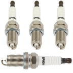 Set of 4 Iridium Spark Plugs for Toyota Prius C (2012–2019)