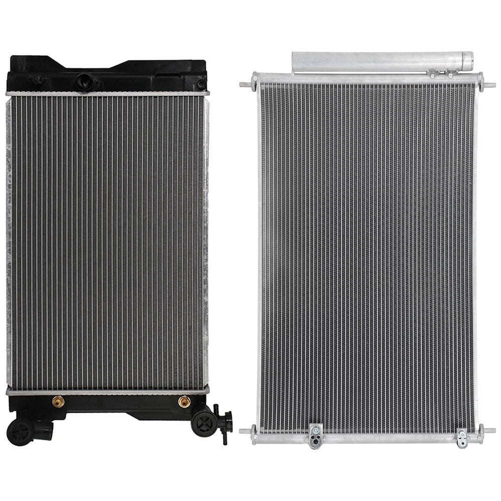 Aluminum Radiator & A/C Condenser Assembly for Toyota Corolla (2009–2017)
