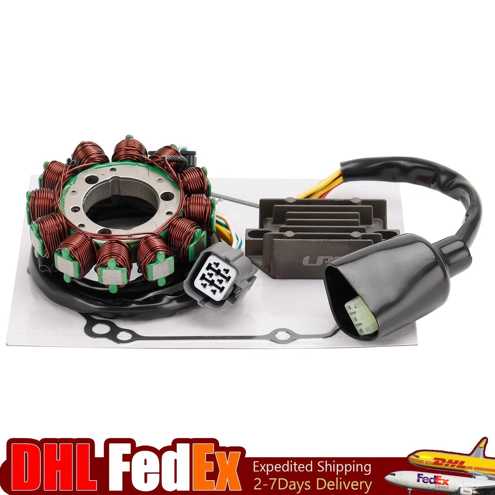Ignition Stator + Voltage Rectifier + Gasket for Kawasaki KX 450F (2016–2018) #1
