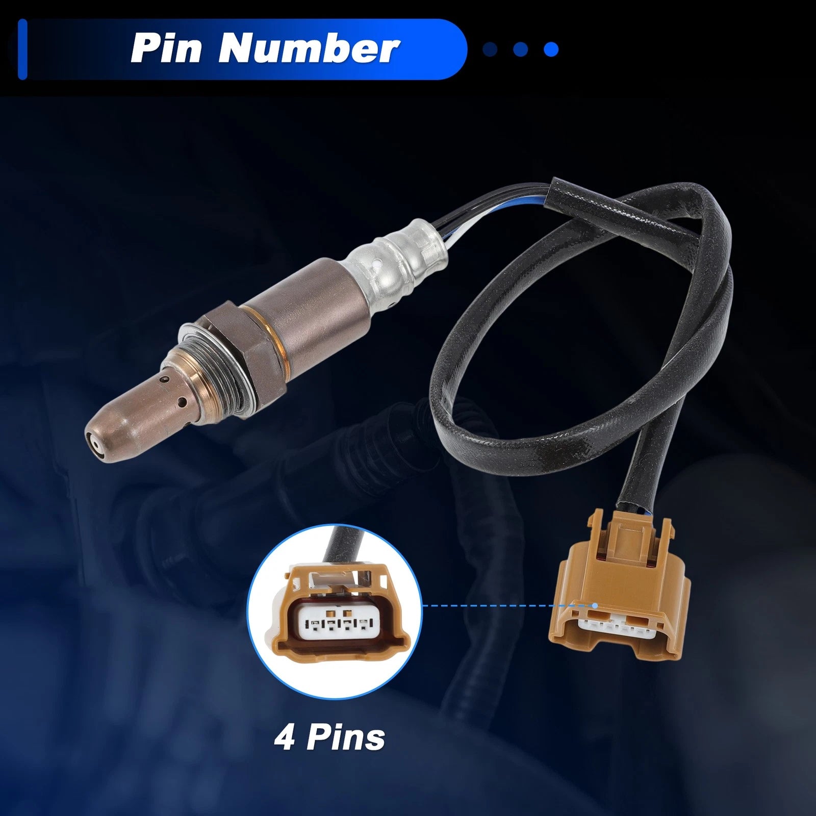 Oxygen Sensor Set of 2 for Nissan 370Z 3.7L (2011–2014)