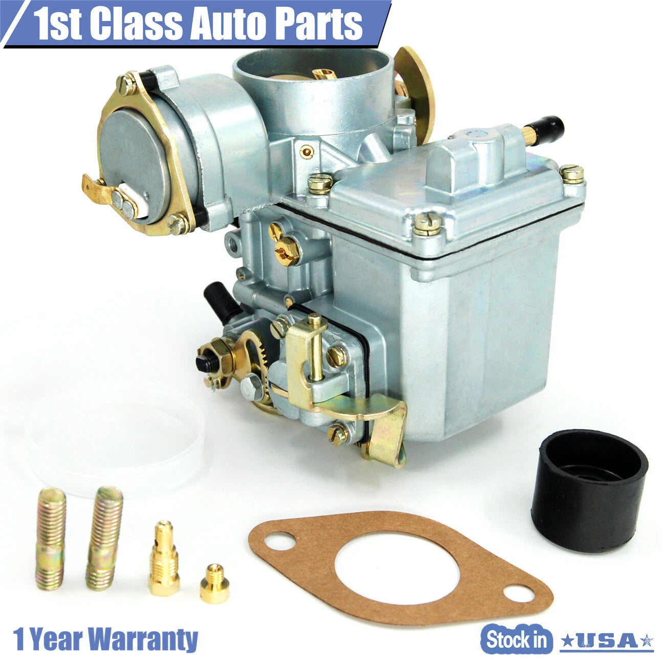 34 Pict-3 Carburetor with Electric Choke for VW Beetle (1967–1979)