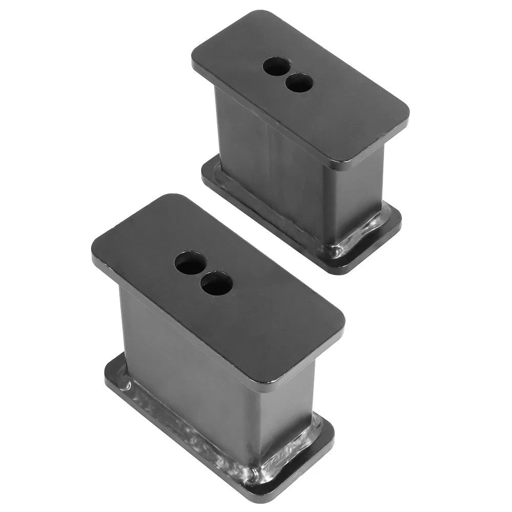 4" Rear Lift Blocks Kit with Ubolts for Chevy Silverado GMC 1500 (2007–2018)