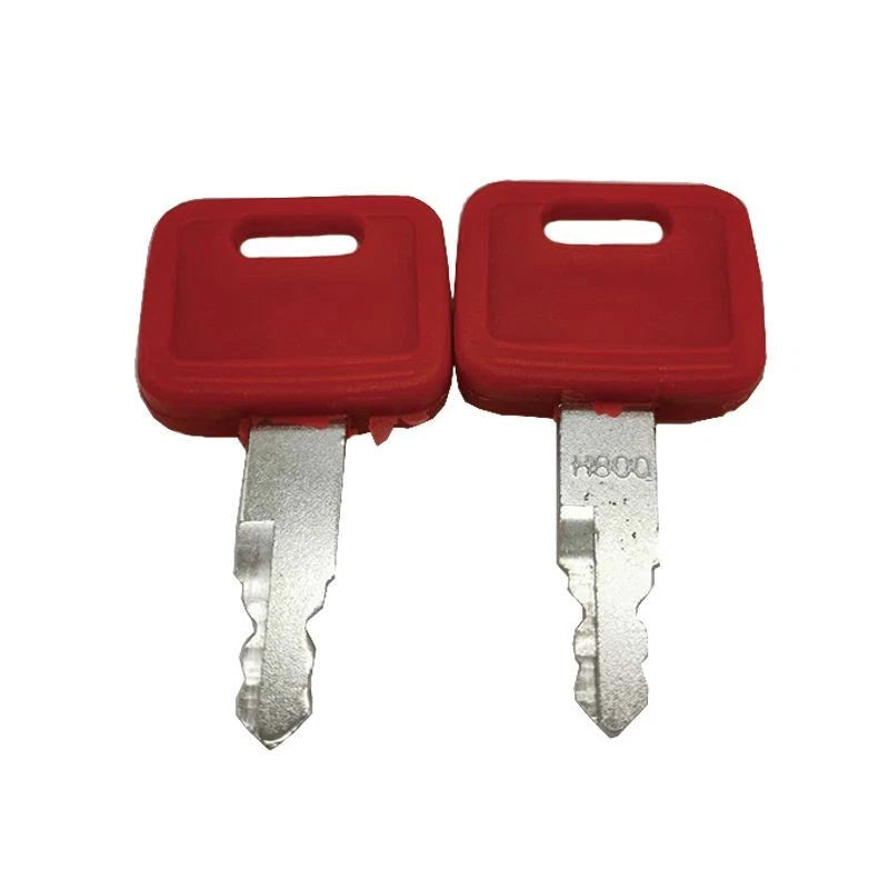 2X Keys for John Deere, Hitachi Excavator, Case Dozer, New Holland H800 AT194969