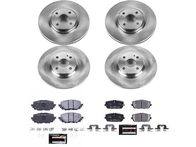 Brake Pad and Rotor Kit for Mazda MX5 Miata (2016–2024) TD644DN