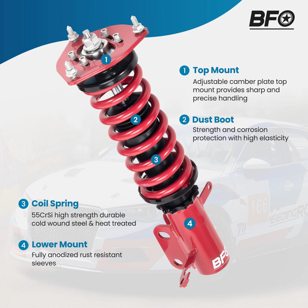 Coilovers Suspension Lowering Kit for Toyota Corolla (1988-2002)