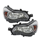 Set of 2 Halogen Headlights for Subaru Impreza Crosstrek (2012-2016)
