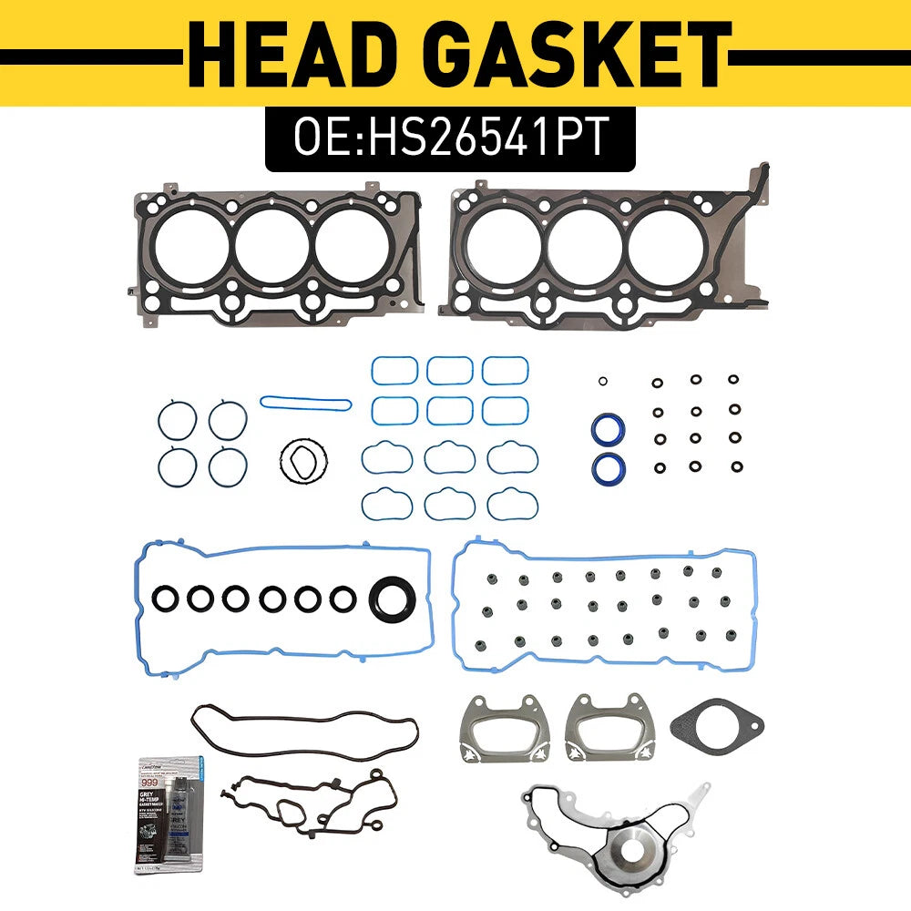 Cylinder Head Gasket Set for Chrysler Dodge Jeep Ram 3.6L (2011–2016)