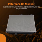 Aluminum Engine Radiator for Isuzu Amigo 3.2L (1998–2000) IZ3010106 CU2195