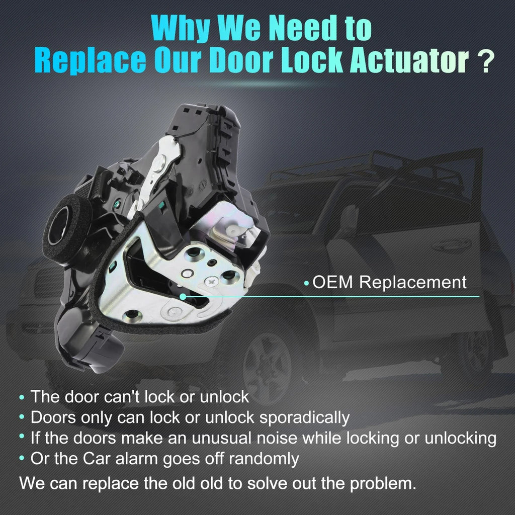 Front Left Door Lock Actuator Motor for Toyota 4Runner (69040-06180)