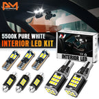 LED Bulb Kit for Dodge Ram (2002–2009) - 8 Pcs Dome Glove Box Cargo Map Light