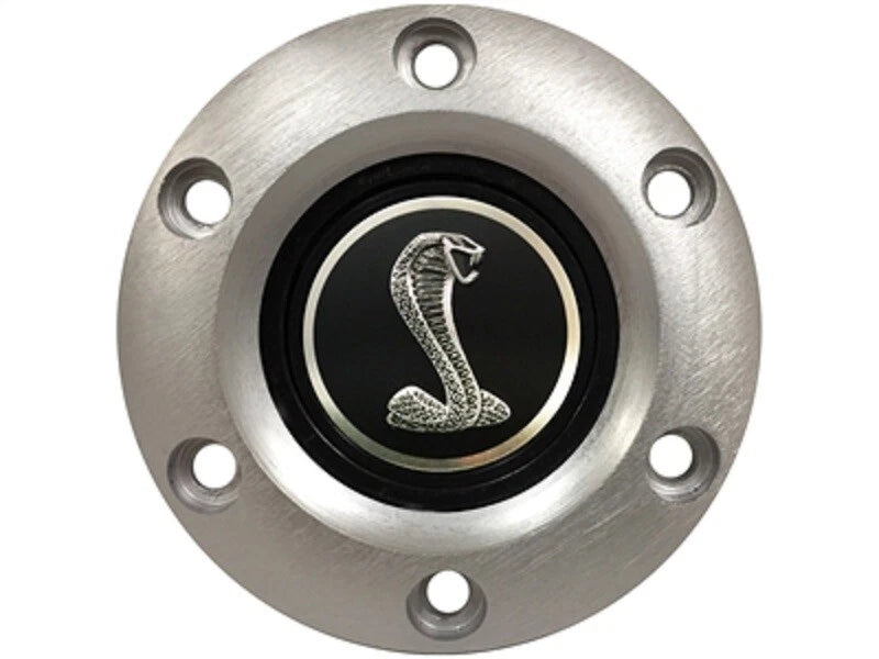 Horn Button Brushed 6 Hole Steering Wheel for Shelby Cobra (1965–1965)
