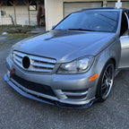 Carbon Fiber Front Bumper Lip Splitter for Benz W204 (2012-2014)