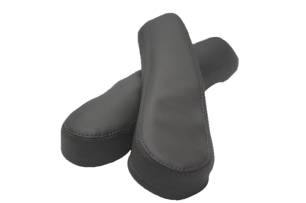 PVC Leather Seat Armrest Cover for Honda Pilot (2016–2020) - Gray