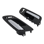 Set of 2 Interior Door Handles for Chevy Silverado (2007–2013) Black