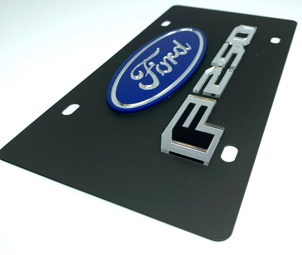 Vanity License Plate Frame for Ford F250 Pickup Truck Licensed Logo Emblem (2011–2016)