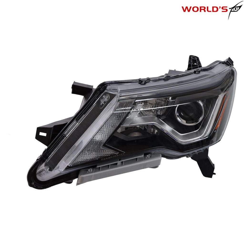 Headlight for Nissan Pathfinder (2017–2020) Halogen LED DRL LH