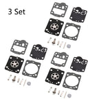 Set of 3 Carburetor Diaphragm Gasket Kit for Husqvarna 235 236 240 435 (Zama RB-149)