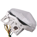 Clear LED Rear Brake Tail Light Turn Signals for KAWASAKI EX250 (2008-2011)
