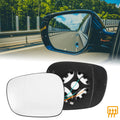 Heated Rearview Mirror Glass with Backing Plate for BMW X3 