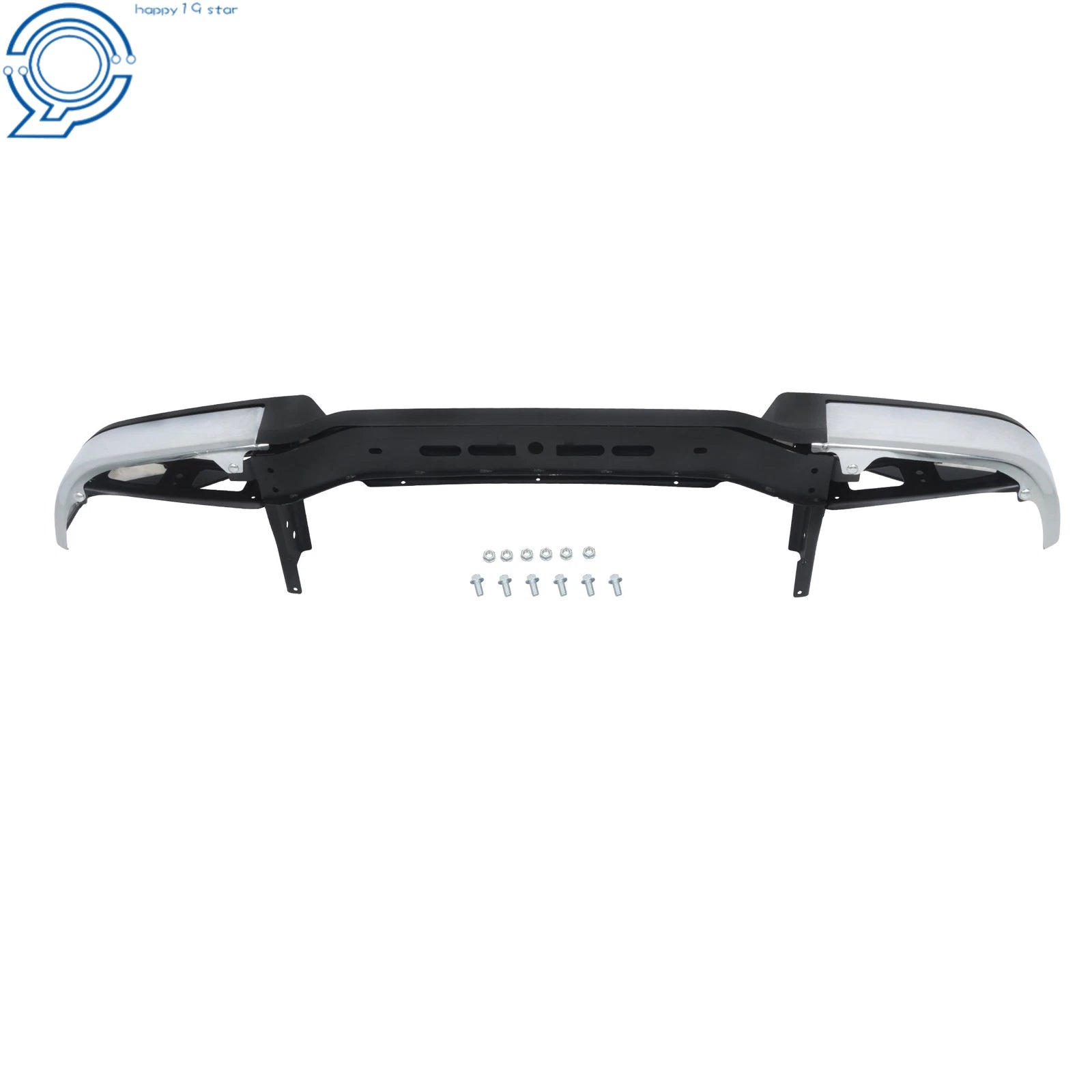 Chrome Rear Step Bumper Assembly for Nissan NV1500 NV2500 (2012-2021)