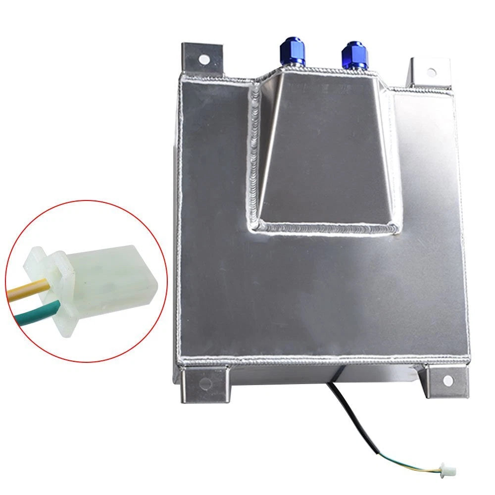 5 Gallon Fuel Cell Gas Tank for Racing/Street Applications (Polished Aluminum)