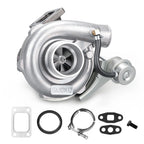T04E T3 V-band Turbocharger 420HP w/ Intercooler Piping Kit for 4 or 6 Cyl