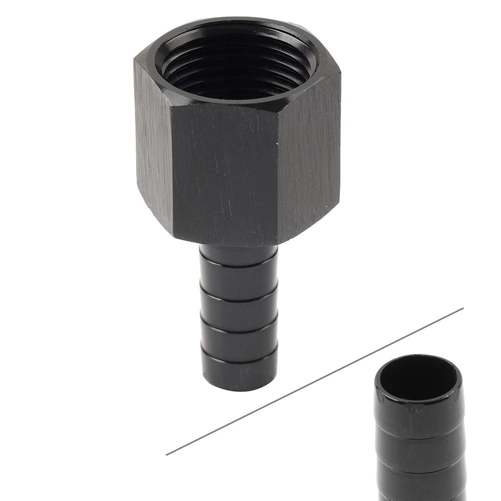 AN8 Female to 3/8" Hose Barb Fuel Line Swivel Fitting Adapter