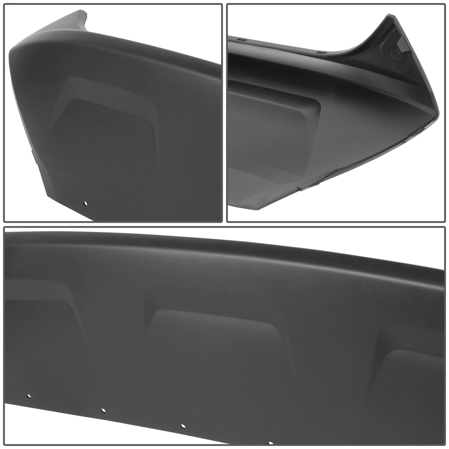 Front Bumper Lower Valance for Ford Escape (2017–2019) Textured Black