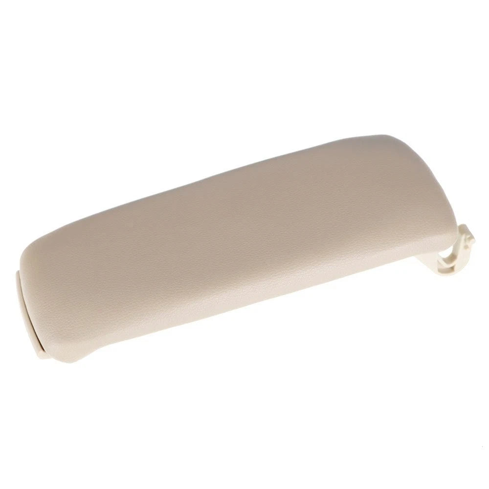 Leather Armrest Center Console Lid Cover for Audi A4 B7 (2005–2008) Beige