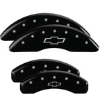 Black Bowtie Caliper Covers for 2016-2024 Chevy Camaro SS by MGP