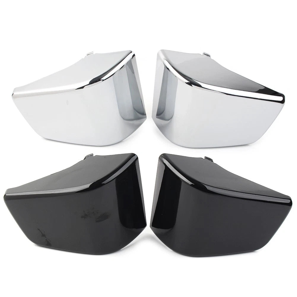 Battery Side Covers for Honda Shadow ACE VT400 VT750 (1997–2003) Black