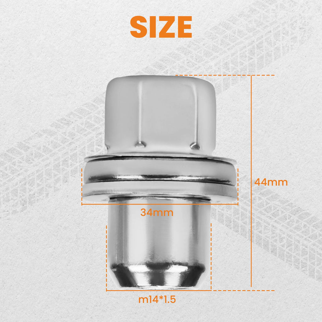 Set of 20 Wheel Nuts for Range Rover Sport & Discovery 3/4 (2005–2016)