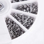 600pcs Screw Nuts Assortment Kit M1 M1.2 M1.4 for Electronics