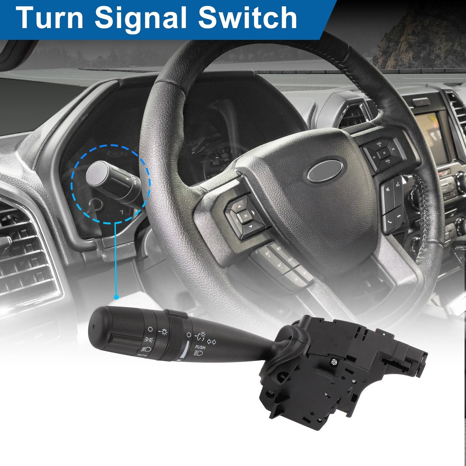 Turn Signal Switch Lever No. 68015102AA for Dodge Avenger Journey (2008–2014)