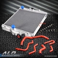 2 Row Radiator for Honda Civic (1992–2000) + Silicone Hose
