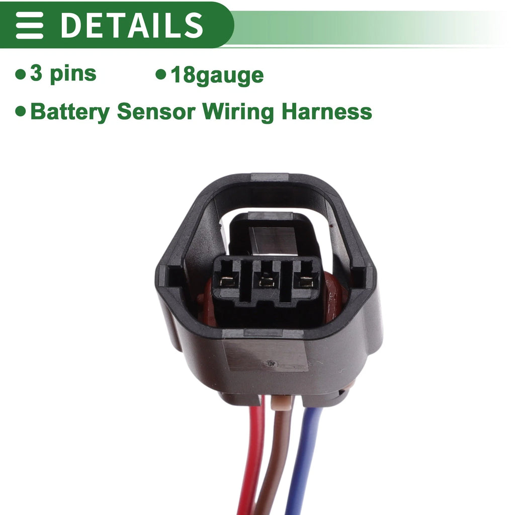 Set of 3 Pin Sensor Wiring Harnesses for Honda Accord (2018–2021) No.61897494