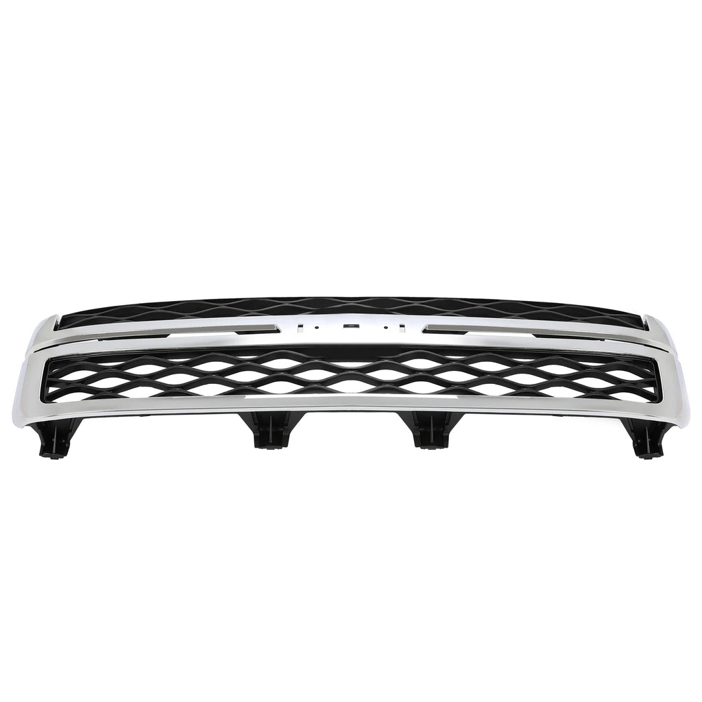 Grille Assembly for Silverado 2500 HD 3500 HD (2011–2014) Black Chrome